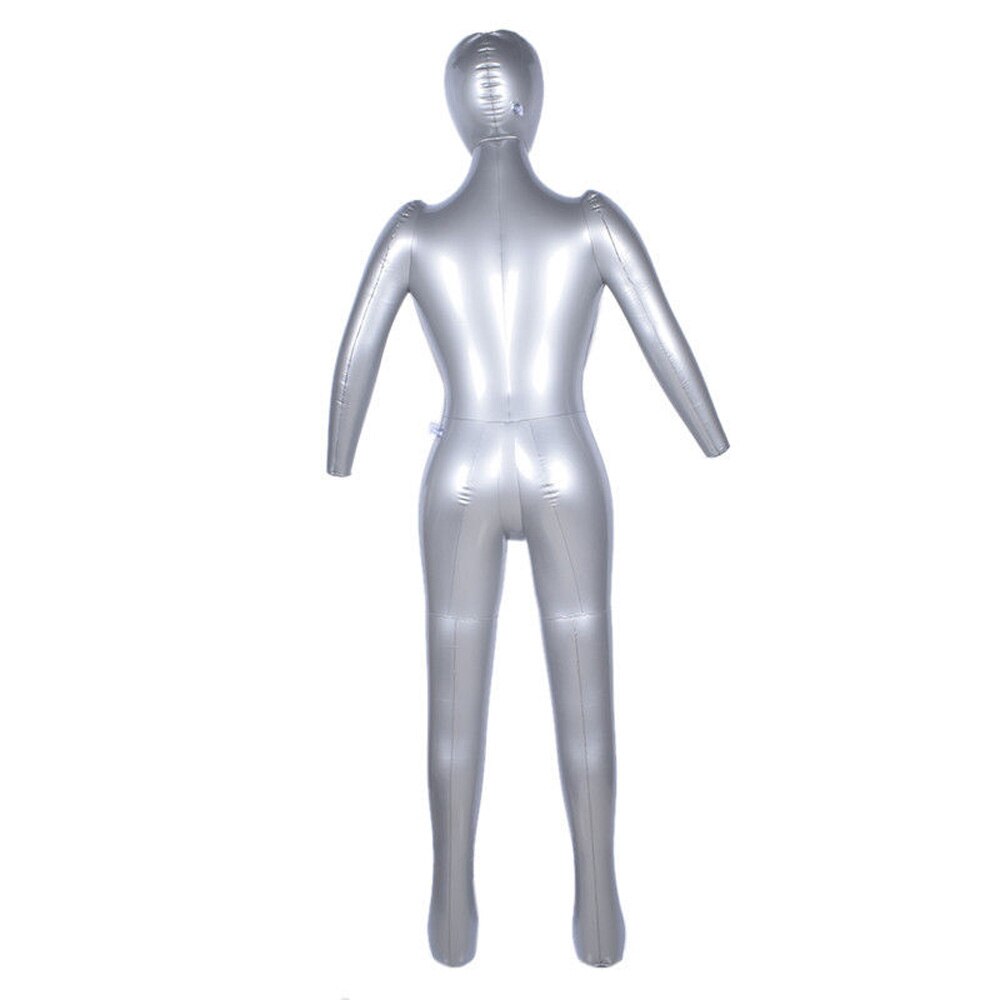 Oppustelig kvinde/kvinder model fuldkropstøj display mannequin dummy model vinduesdisplay rekvisitter 170cm