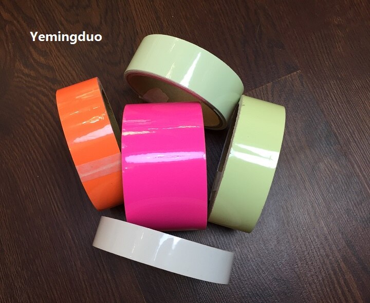 4 CM * 5 Mt Leucht klebeband Fluoreszierende Warnung Sicherheitsband Nacht Leuchtende Wandaufkleber