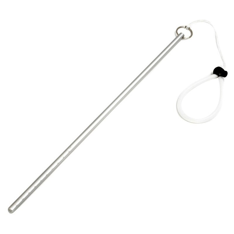 1pc Scuba Colorful Diving Aluminium Alloy Lobster Stick Rod With Rubber Lanyard Strap Underwater Probe: YK1997W