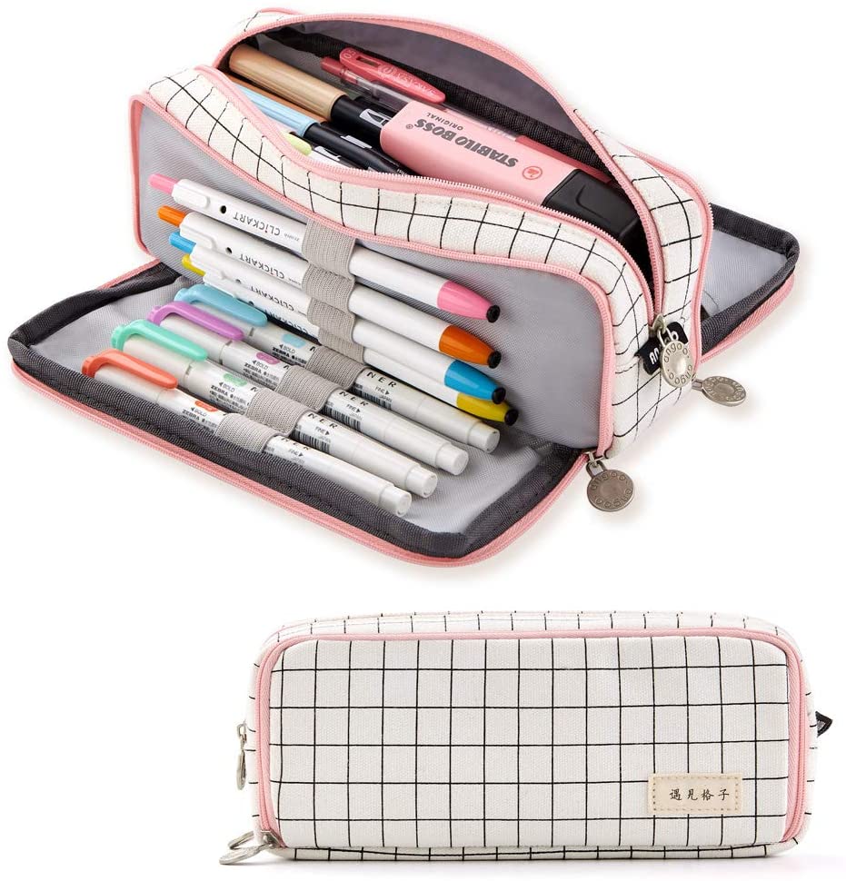 Transformador portalápices escritorio suministros de oficina Kawaii papelería estuche escolar carcasa para bolígrafo de estuche de lápiz de alta capacidad