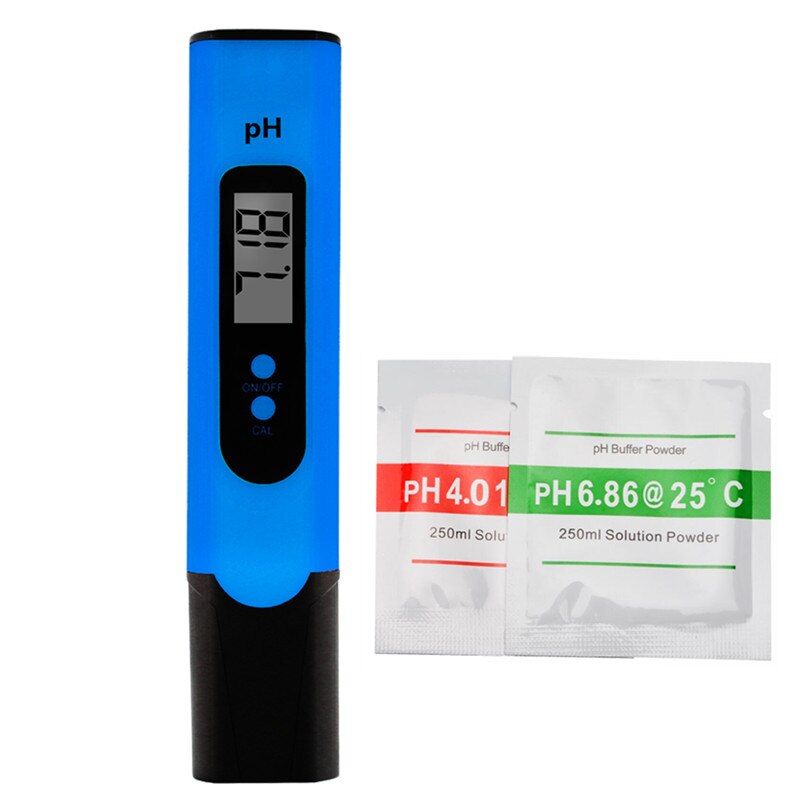 Digital PH Meter LCD PH Tester Accuracy 0.1 Automatic Calibration for Water Food Aquarium Pool Hydroponics Pocket Size 40% OFF: G