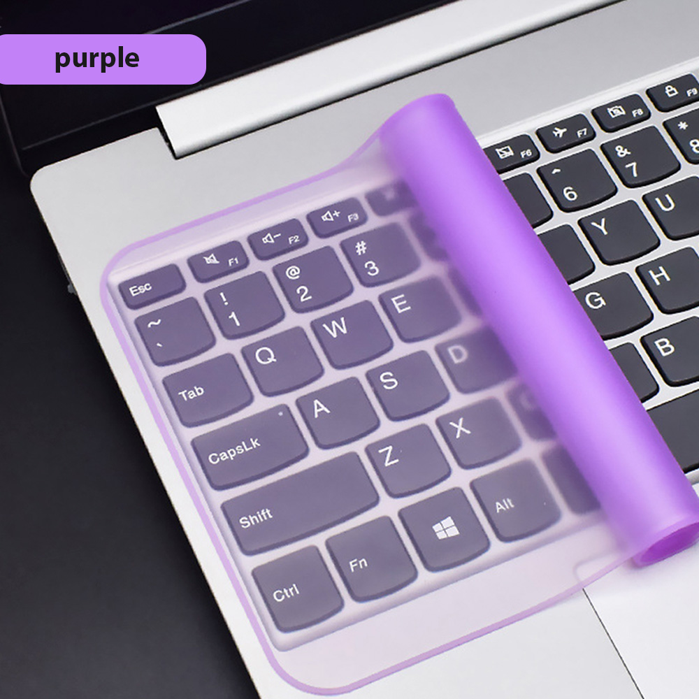 12-17 Inch Universal Laptop Keyboard Cover Protector Waterproof Dustproof Silicone Notebook Computer Keyboard Protective Film: black