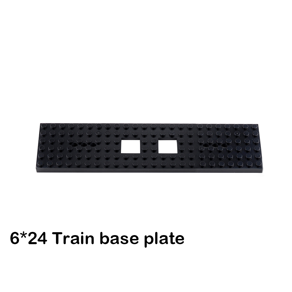 Train Accessories Technical Parts Multi Power Functions Tool Train Base Plate Train Track Motor PF Model Sets Building Blocks: DARK GRAY