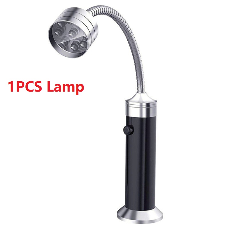 Lampe de poche LED pour Bbq, accessoires pour BBQ, éclairage d&#39;extérieur Super lumineux, Base magnétique, outils d&#39;éclairage pour Barbecue: 1Pcs Lamp
