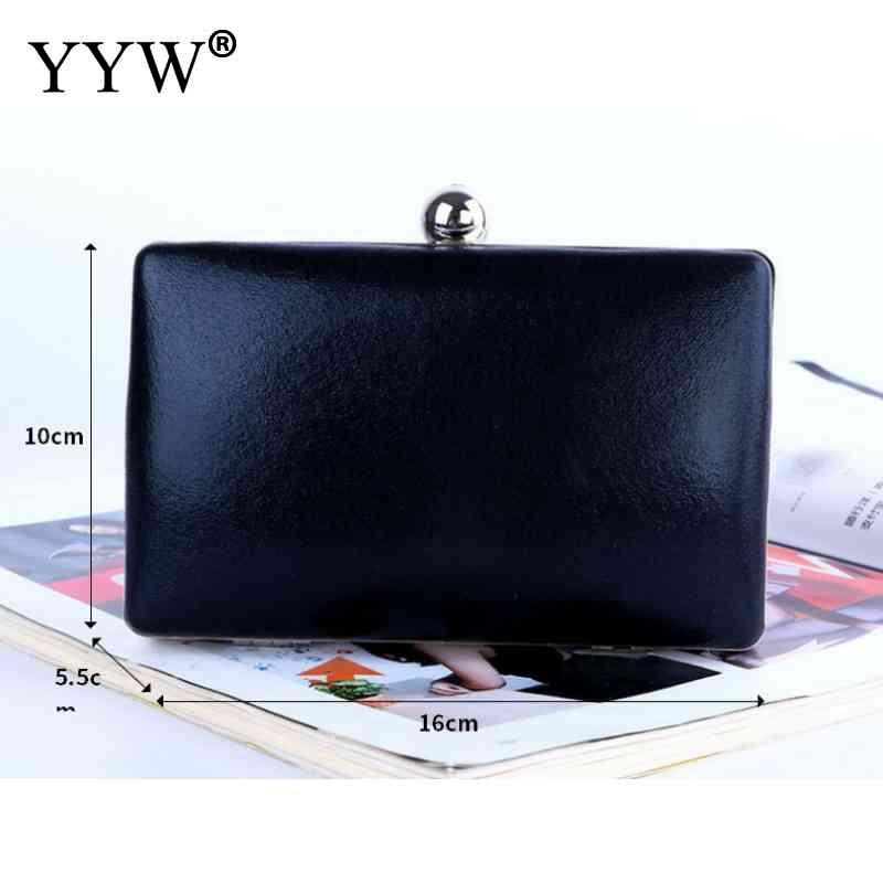 Gold Evening Clutch Crossbody Messenger Bags Box Handbags Party Luxury Clutches And Purse Wedding