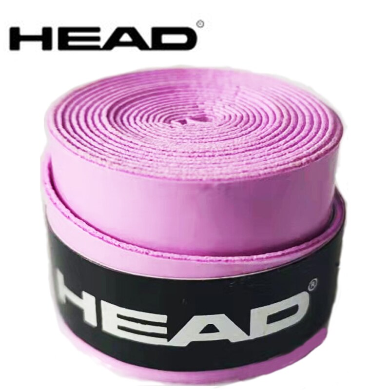 10 Pcs Original HEAD Tennis Overgrip Tennis Racket PU Tenis Sweatband antivibrador Grip Padel Tenis Raquete Padel Tennis Grip 10: Sticky light purple