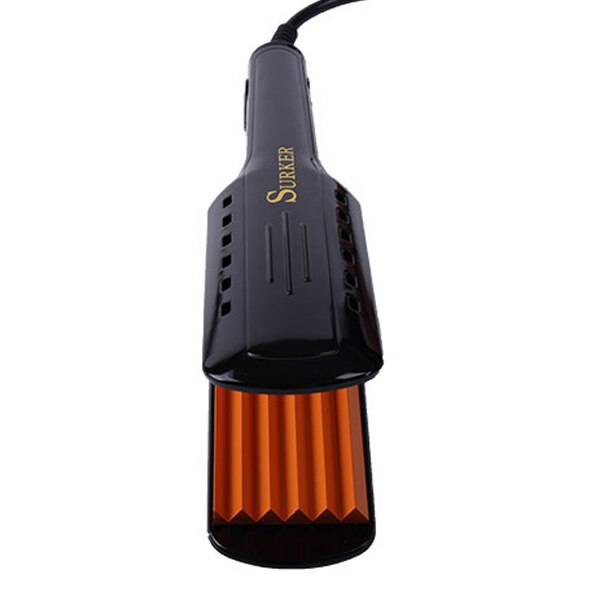 Surker Sk-9201 rizador de cerámica corrugado rizador estilizador de pelo ondulado eléctrico cabello ondulado enchufe de la UE