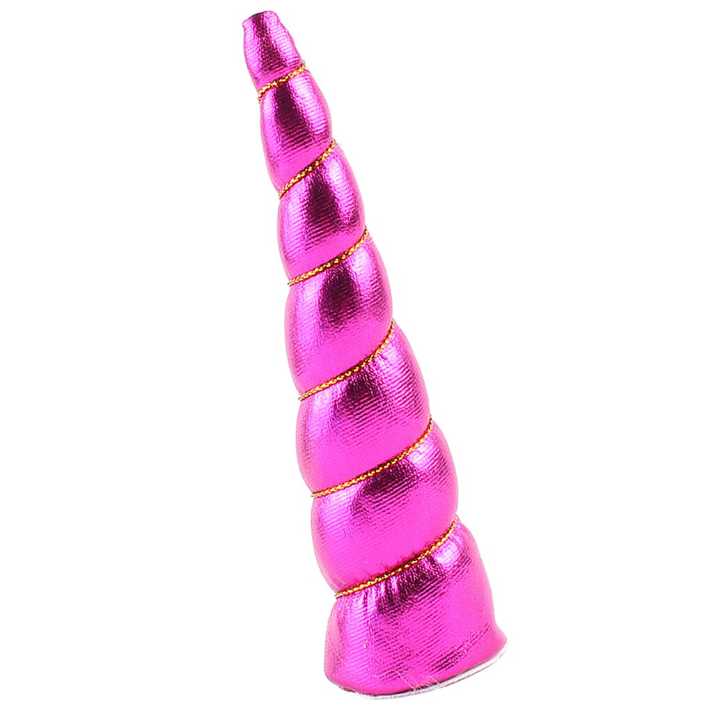 Bandeau en corne de licorne rembourré en feutre pour enfants, accessoires de cheveux, décor de fête à faire soi-même