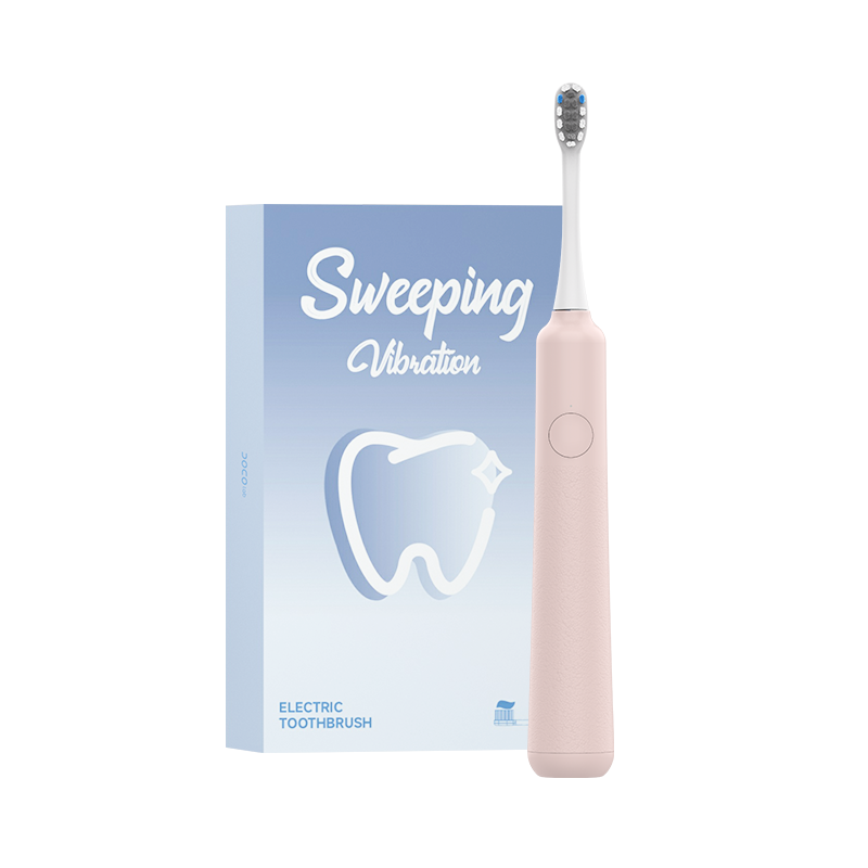 DOCOLAB Electric Toothbrush sonic vibration brush 3-gear Mode USB Charging IPX7 Waterproof Personal care appliances: Silver