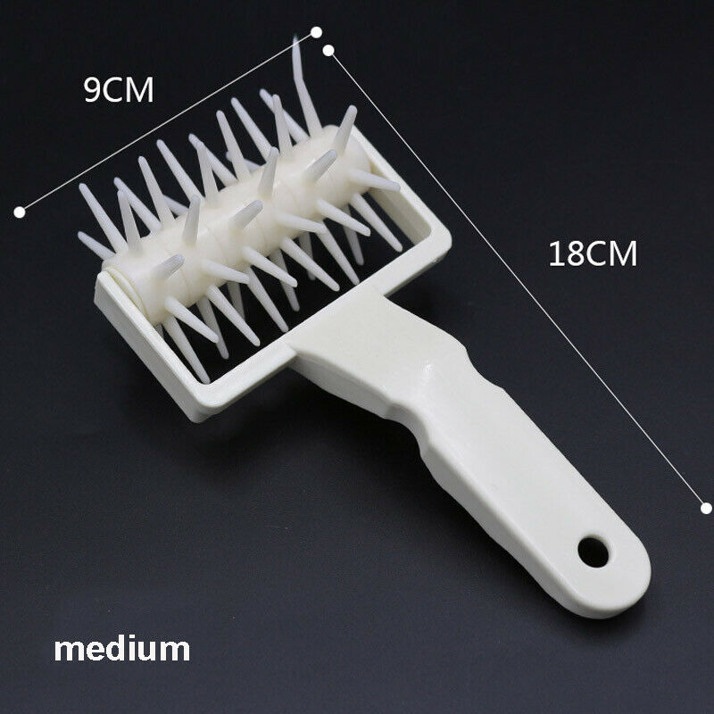 Pie Pizza Bread Pastry Baking Decoration Tools Punch Roller Cutter Rolling Pin