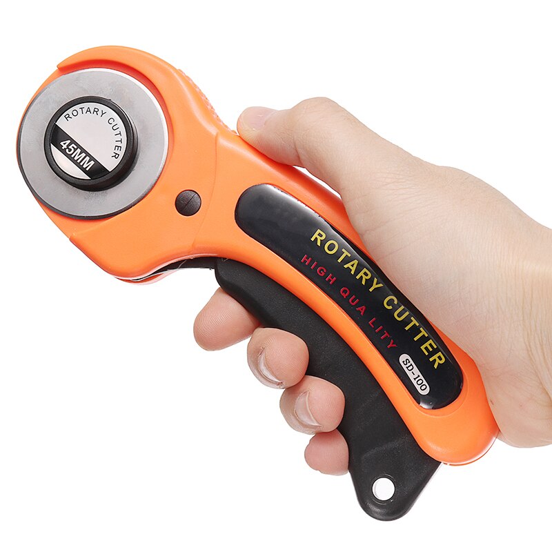 1 ud. Cortador rotativo de 45mm cortador rotativo de tela herramientas de corte de rodillo de costura DIY Patchwork accesorios de costura