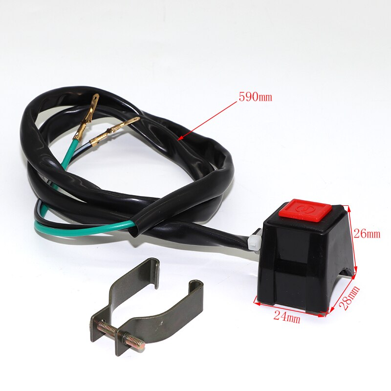 Universal Button Kill Stop Switch For SDG GPX SSR YCF DHZ Pit Yahama MX Dirt Motocross Bikes