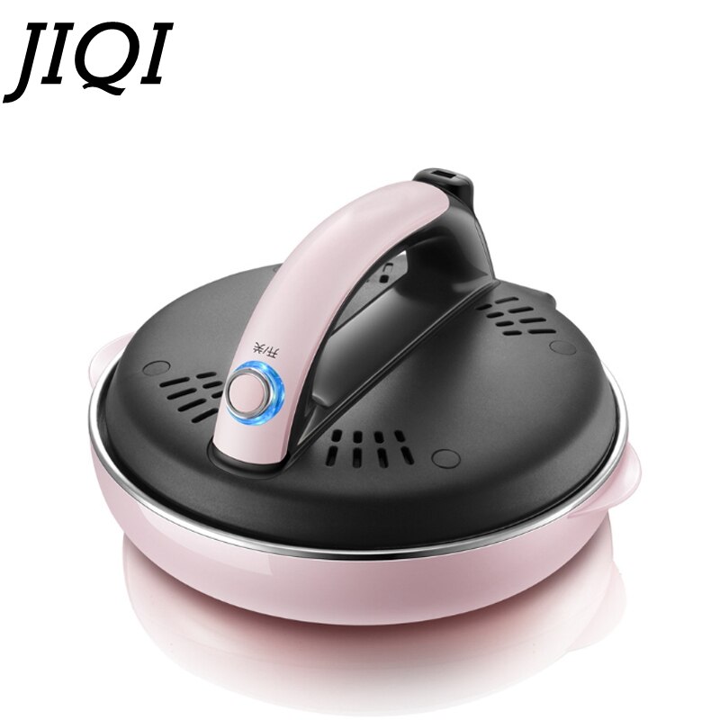 JIQI Automatic crepe maker non-stick pizza pancake machine household cooking kitchen application spring roll electric baking pan