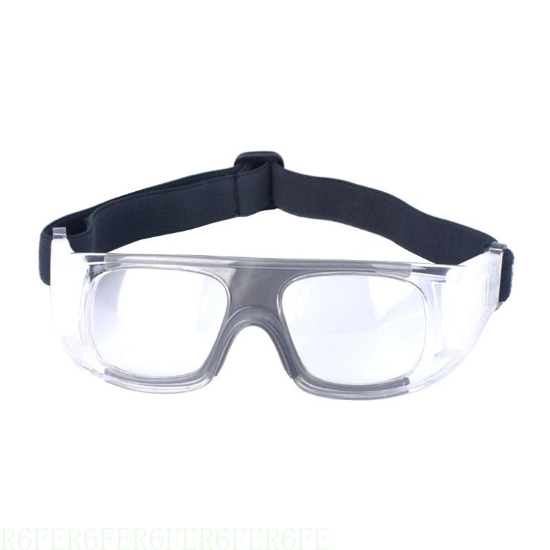 R6FE Adjustable Headband Goggles Lightweight Sports Eyewear Impact Resistant Goggles for Cycling, Soccer, Basketball
