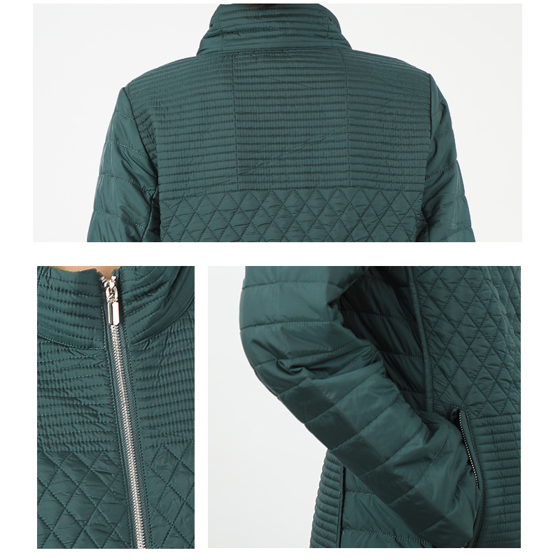 Lange Lente Jassen Vrouwen Down Jas Warm Gewatteerde Parka Kleding Vrouwelijke Katoen Lichtgewicht Dames Grote 18-520