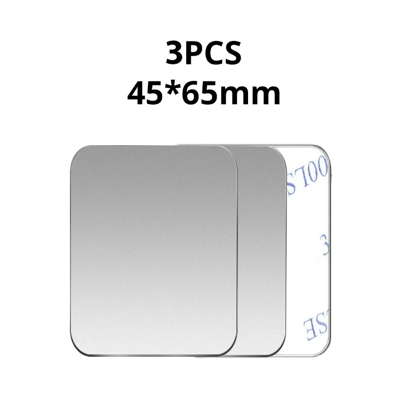 1szt/3szt/5szt Metalowa płytka Naklejka Dysk Żelazny arkusz do magnetycznego uchwytu na telefon Magnetyczny stojak na telefon samochodowy Nie magnes