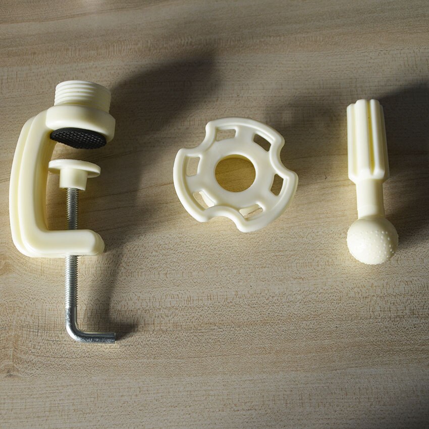 Gud hvit farge plast vanlig størrelse trening hodet holder mannequn hodet lite stativ