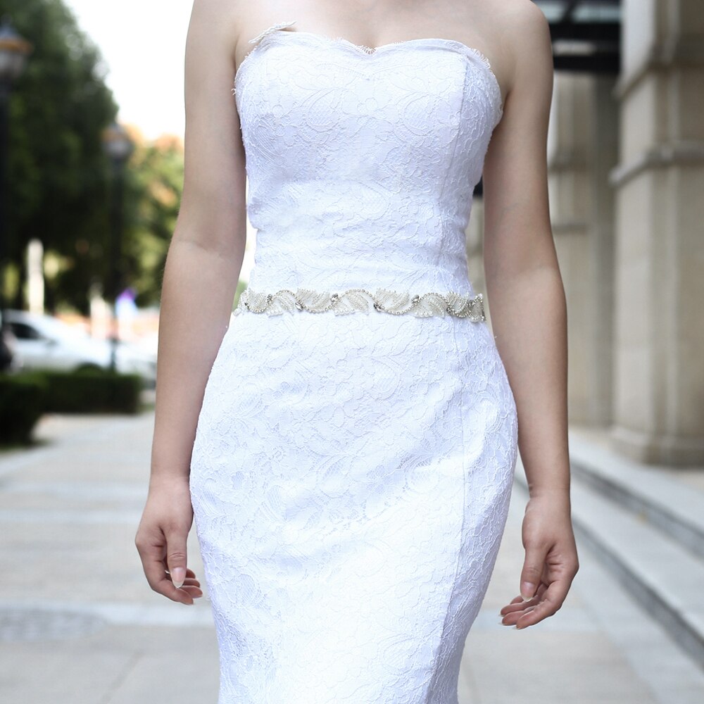 Perle Braut Zubehör Gürtel Hochzeit Kleid Gürtel Gürtel für Hochzeit Kleider Brautjungfer Gürtel Braut Gürtel Schärpe SCS273