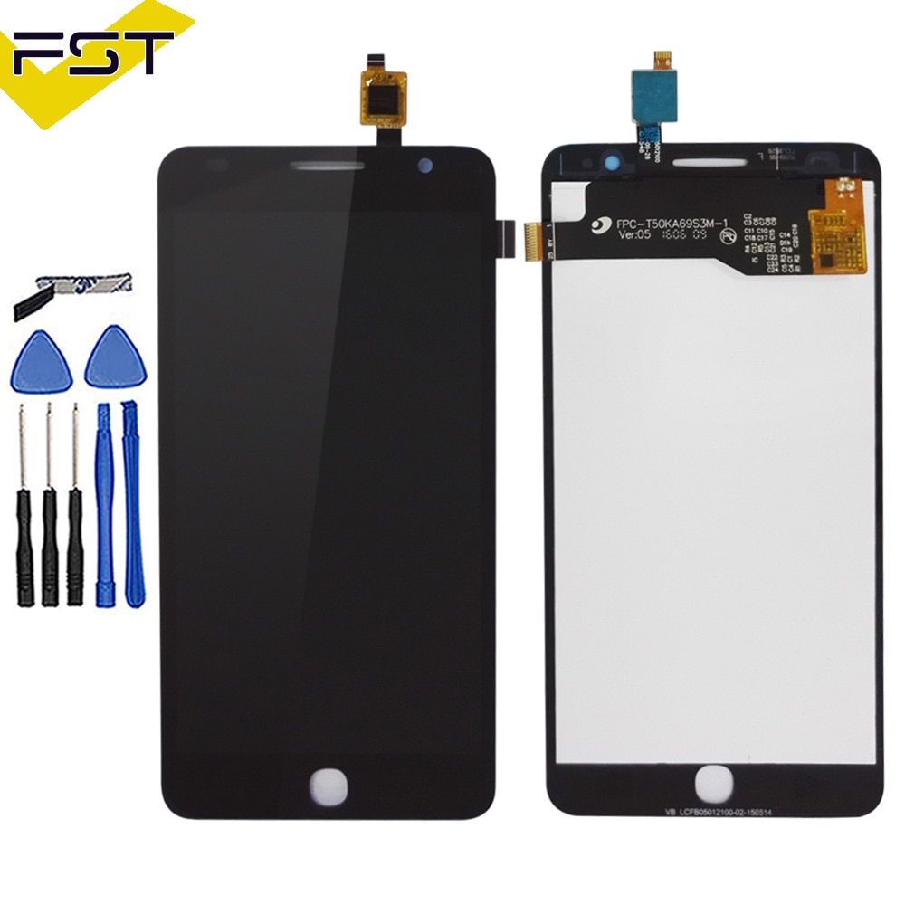 Touch Panel For Alcatel One Touch Pop Star 3G OT5022 OT 5022 OT-5022 5022X 5022D LCD Display Digitizer Screen Complete Assembly