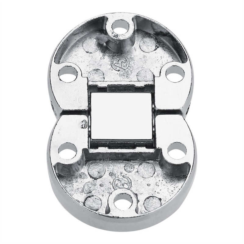 2Pcs Table Flap Hinge Zinc Alloy Self-Supporting Folding Table Hinges Home Flap Tables Furniture Oval Hardware