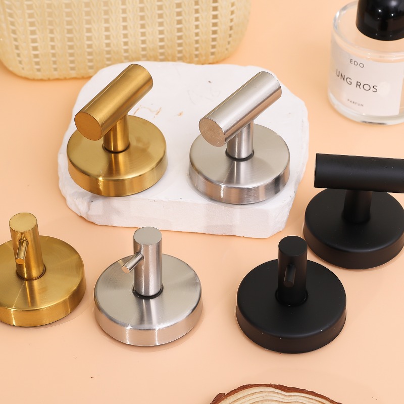 Edelstahl Saugnapf Haken Starke Vakuum Badezimmer Wand Halterung Haken Wasserdichte Handtücher Tasche Schlüssel Halter Wiederverwendbare Wand Kleiderbügel