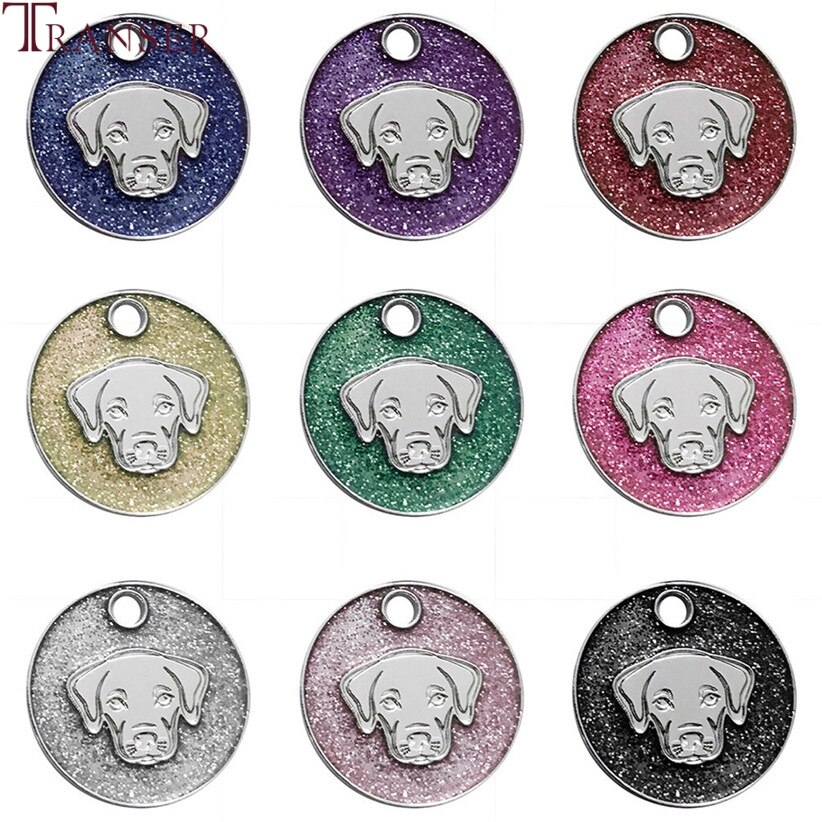 Transer – collier rond pour chien et chat, étiquette d'identification, bijou, pendentif, accessoires de toilettage, 90423