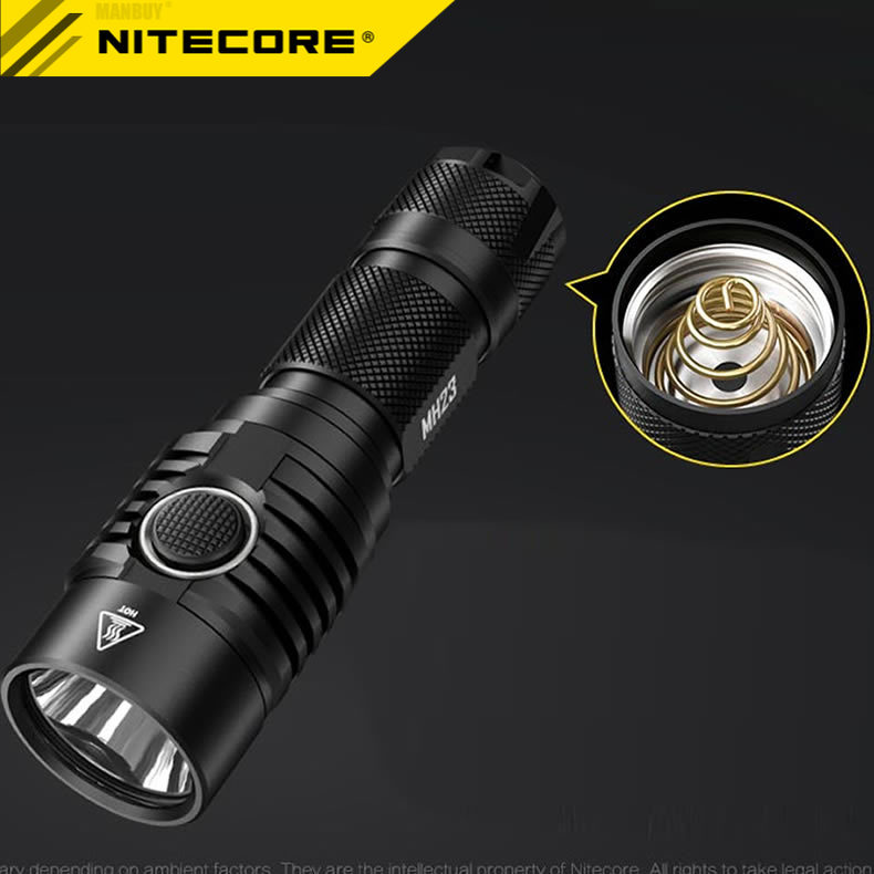 NITECORE Tail Cover for Headlamp Flashlight Portable Lighting Accessorie LR12 HC33 EC20 EC23 C1 MH23 MH10s LA10 LR12 HC30 MH25S