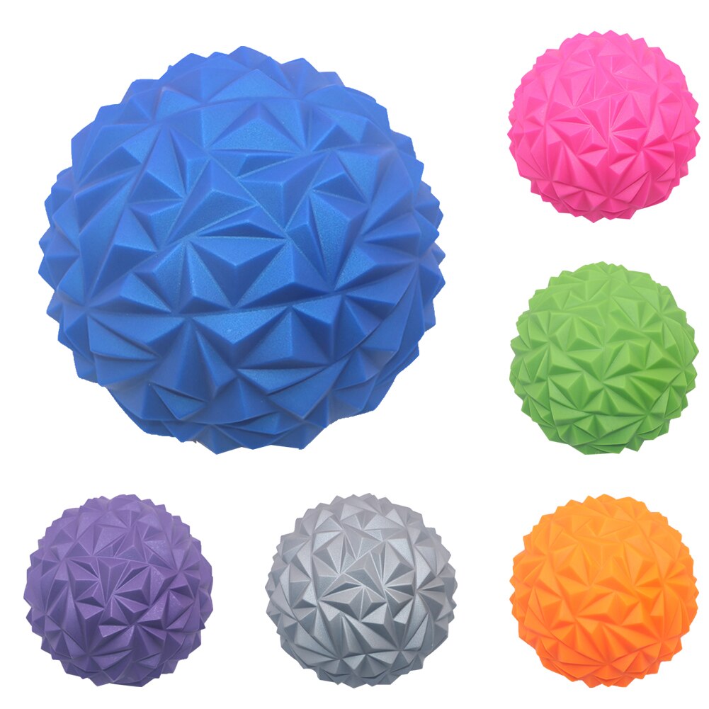 Opblaasbare puntige massage halve bal voetmassage apparaat pijnverlichting yoga fitness hulpmiddel