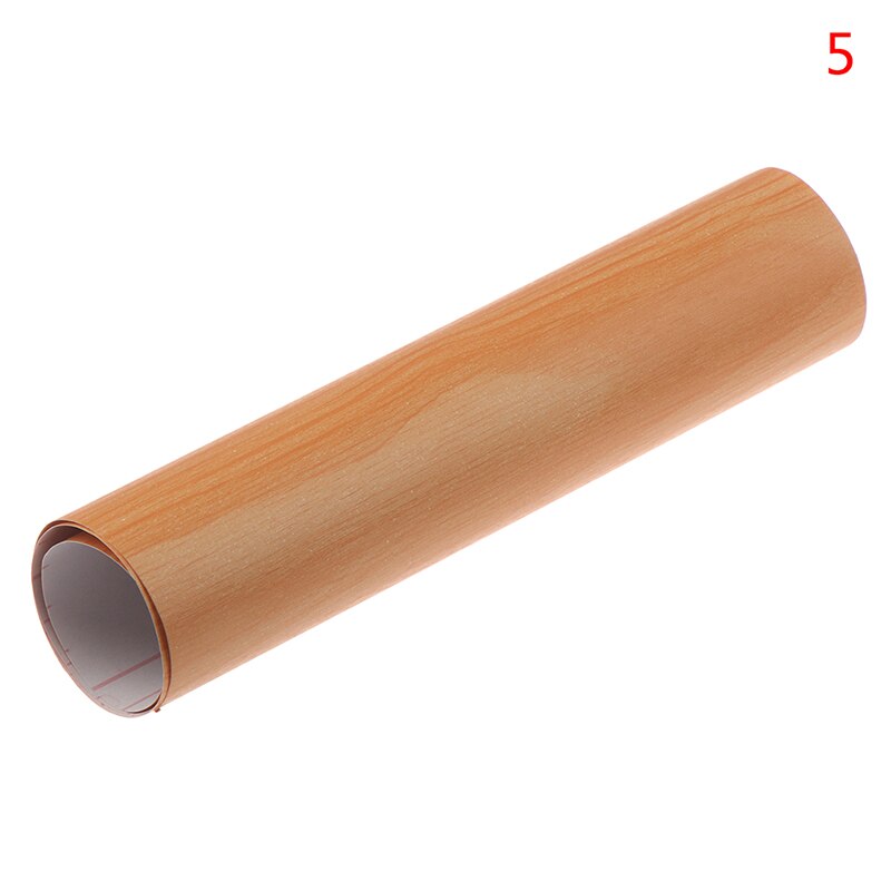 1Pc 45*20Cm Waterdicht Hout Behang Roll Zelfklevende Contact Papier Deuren Kast Desktop Moderne Meubilair Decoratieve: 5