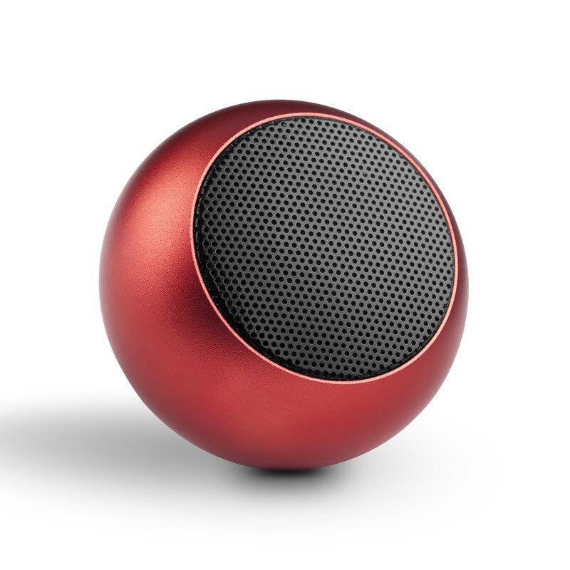 Bluetooth Speaker Amplified Mini Bluetooth Sound Box Soundbar Outdoor Draagbare Draadloze Luidsprekers Legering: Rood