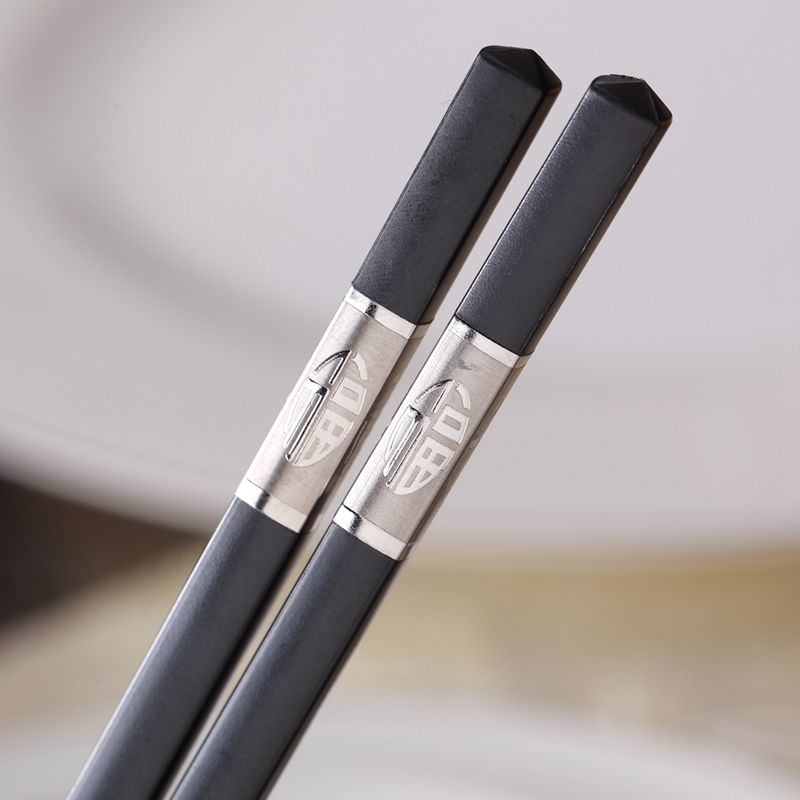 Chopsticks Household Silver Chopsticks Mildew Chopsticks, Household Household Equipment Non-slip High Temperature Resistance