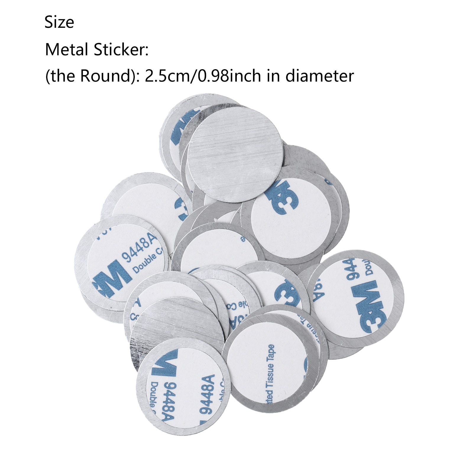 30Pcs Aluminum Eyeshadow Palette /Metal Sticker Round/Square Magnetic Palette Sticker for Empty Eyeshadow Makeup Color Palette