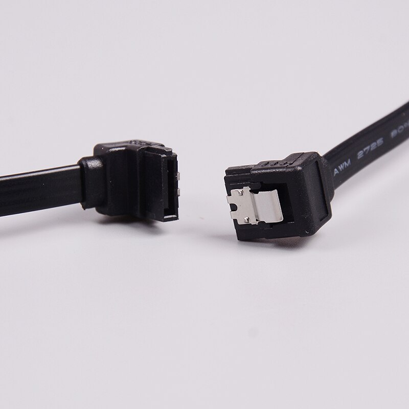 3 unids/set 40cm SATA 3,0 Cable SATA 3,0 III SATA3 6 GB/s Cable de datos directamente de SAS Cable de doble canal de Cable de datos de disco duro