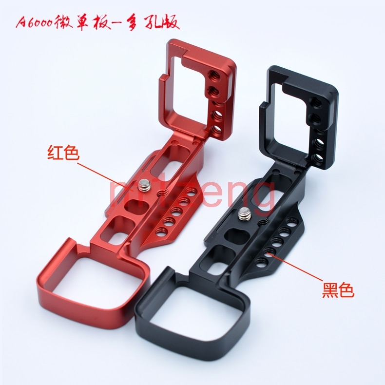 Adaptador de agarre de mano para Sony A6000 RRS SUNWAYFOTO Markins, placa/soporte de liberación rápida en L, Compatible con ILCE-6000