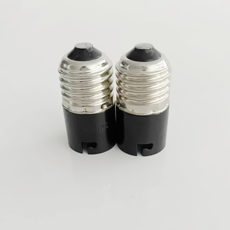 Household E27 To B22 Light Bulb Socket Adapter Converter With Secure Fitments