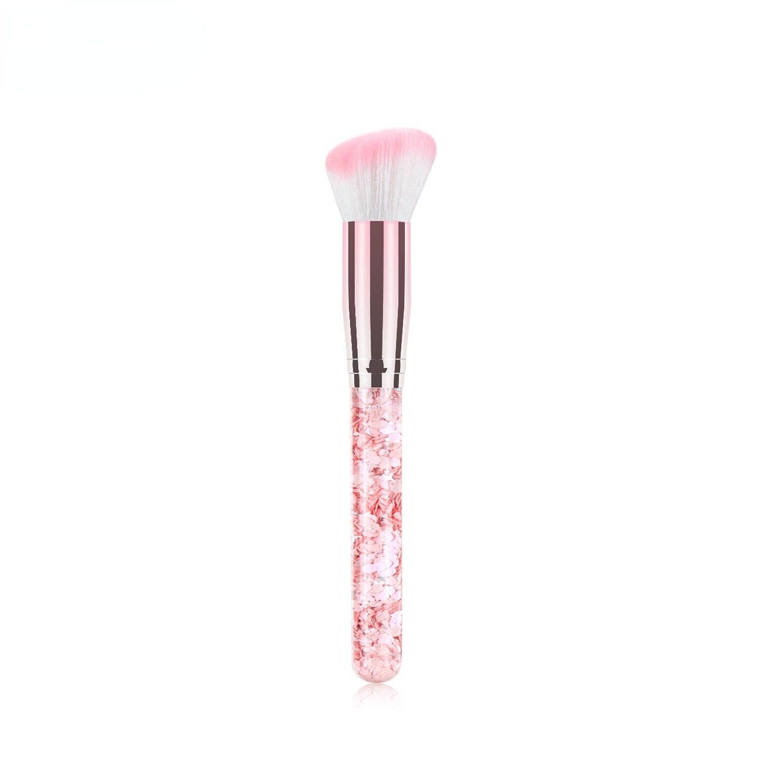 Kleurrijke Make-Up Kwasten Beauty Borstel Base Foundation Oogschaduw Blush Flow Pailletten Quicksand Makeup Tools: Pink-A