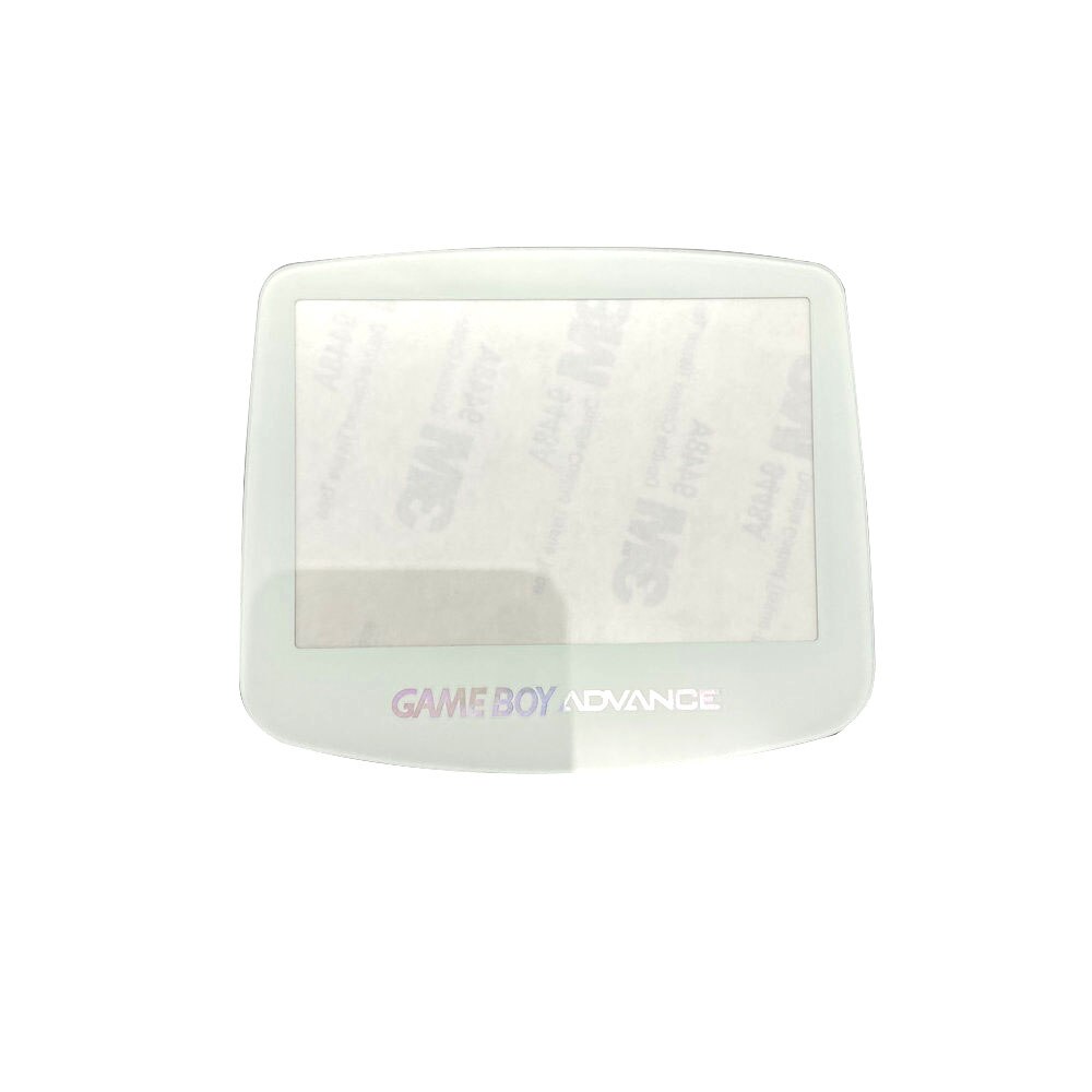 Original Größe Glas objektiv spiegel abdeckung für GAMEBOY ADVANCE GBA Bildschirm Objektiv Protector Abdeckung SFC IQUE/Schwarz Objektiv/klar 16 Farben: White Lens