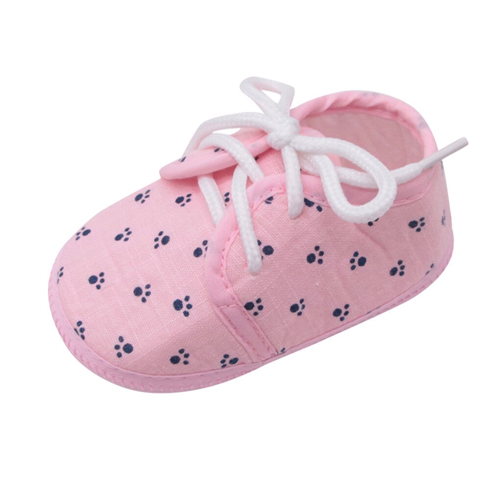 #37 printemps automne bébé chaussures pour -né impression florale bébé filles semelle souple premiers marcheurs chaussures antidérapantes pour bébé: D / 12cm