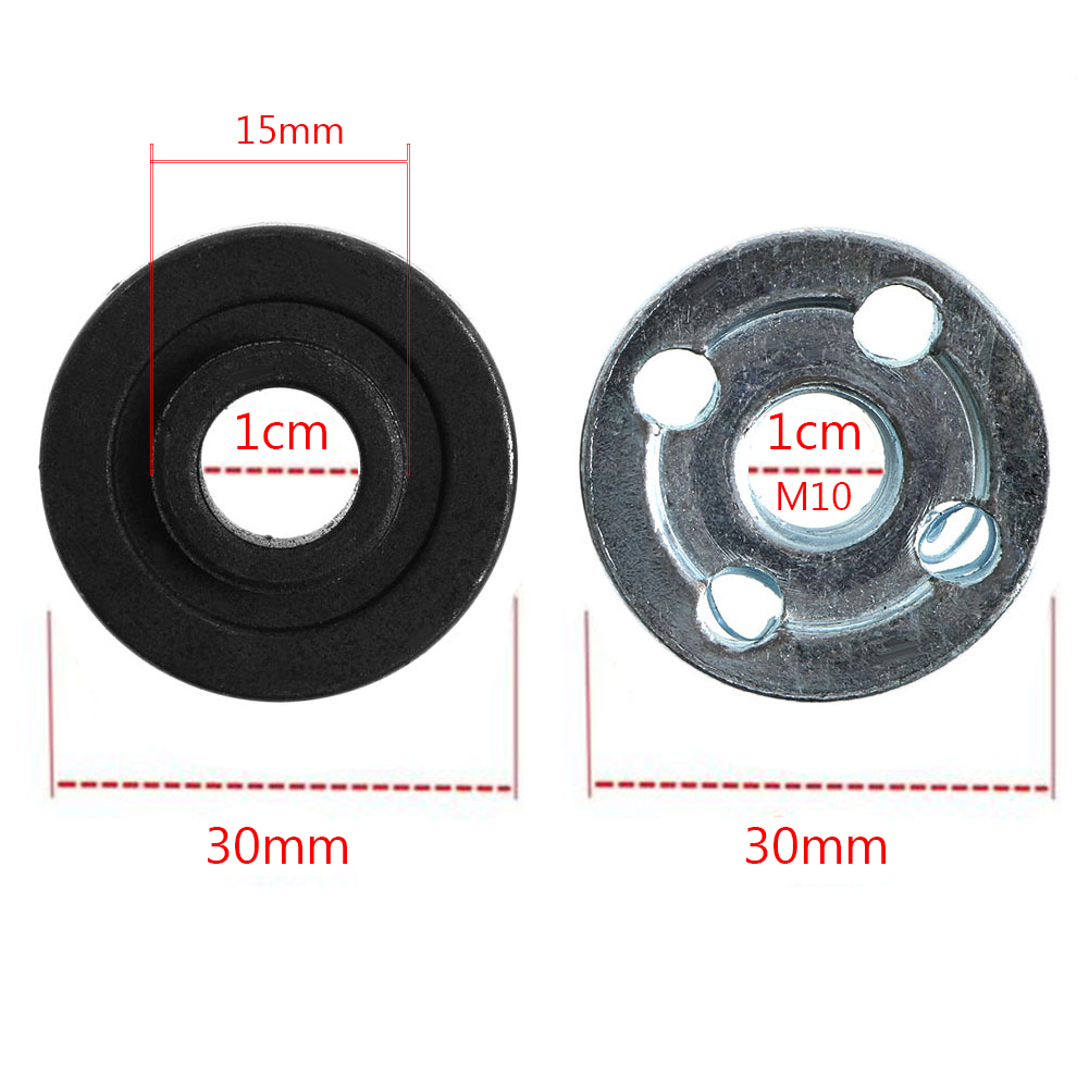 2Pcs/Set Angle Grinder Replacement Part Inner Outer Flange Set Fits for Makita Whosale