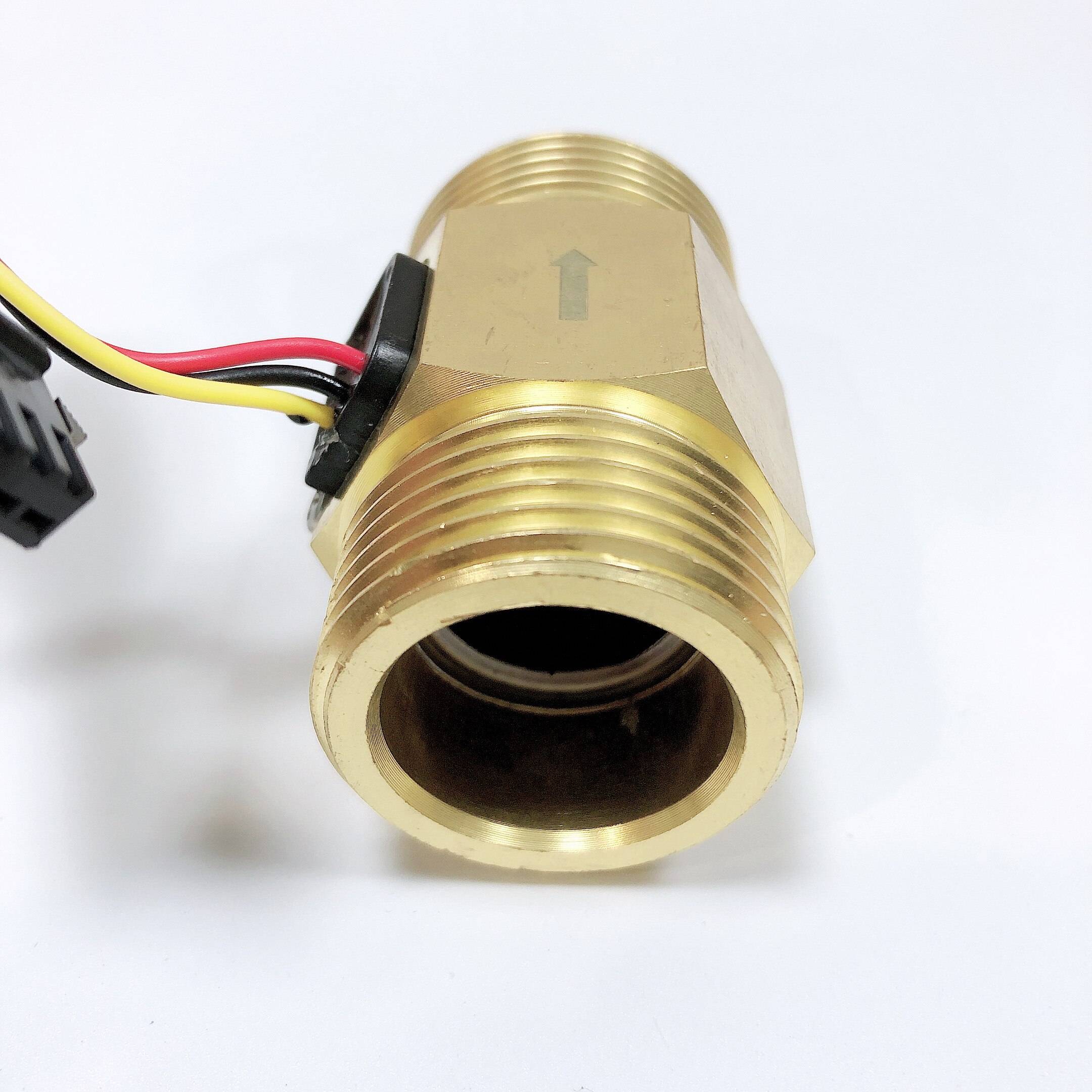 SEN-HZG1WA 1 Polegada tipo de bronze cobre impulsor medidor fluxo interruptor medidor fluxo dn25 sensor temperatura água da torneira do tanque nível sensor