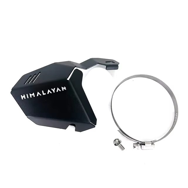 Couverture d'accès moto pour Himalayan, accessoires de protection de bouclier thermique, Himalayan450, Himalayan 450, 2024, 2025: Black