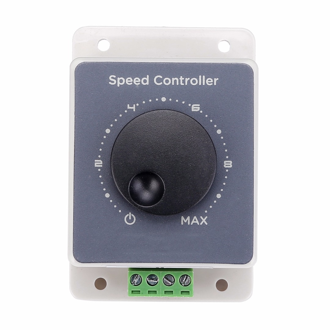 12V 24V 48V 20A DC Motor Speed Controller 5%-100% Speed Regulator Adjustable Potentiometer Switch For Machine Parts