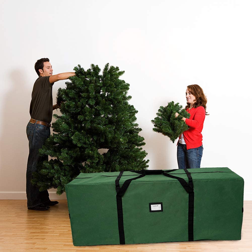 Christmas Tree Storage Bag Extra Large Christmas Storage Containers, Fits Up to 7.5 Ft Artificial Trees Heavy Duty