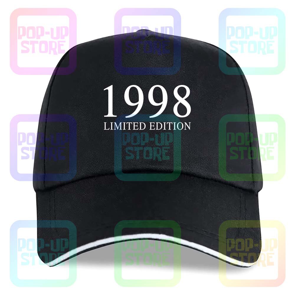 1998 Limited Edition Heren 16Th /10 Kleuren Homme Katoen Truck Driver Caps Baseball Cap Voor Mannen & vrouwen: Default Title