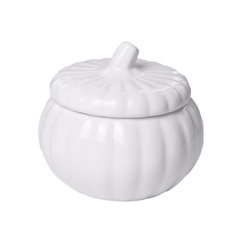 Suppe Schüssel Kreative Mehrzweck Kürbis bilden Keramik Schüssel Portion Schüssel mit Deckel Lebensmittel Lagerung Glas Container