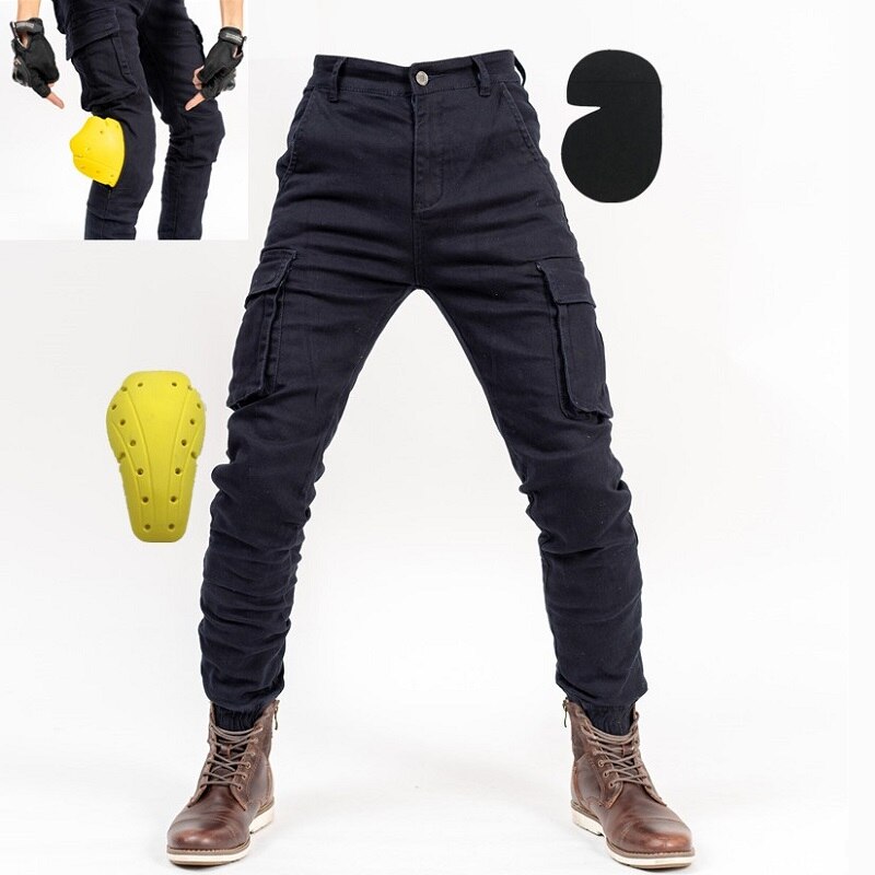 MOTO-PANTS2019 motorrad hosen für männer, Motocross hosen für motorrad, jeans mit kneepad