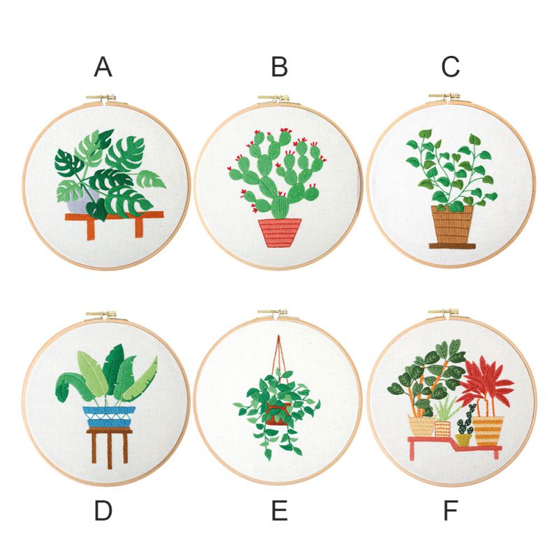 DIY Embroidery Kit Home Decor Handicraft Cross Stitch Simple Suitable For Beginners Embroidery Cloth Thread Needle Drawing #2