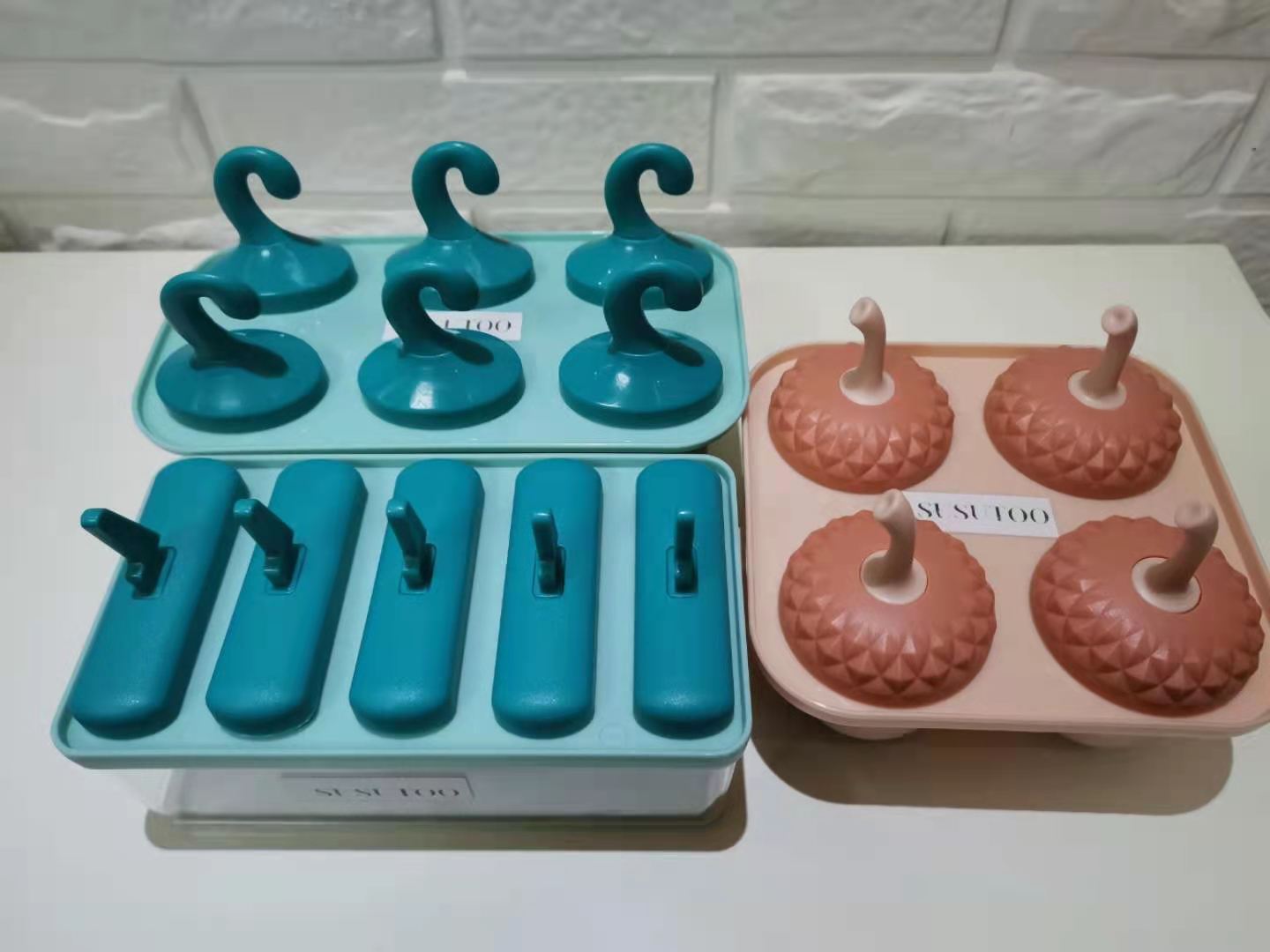 Susutoo Ice cream mold home made popsicle popsicle diy homemade ice cream frozen ice cube box sorbet popsicle commercial