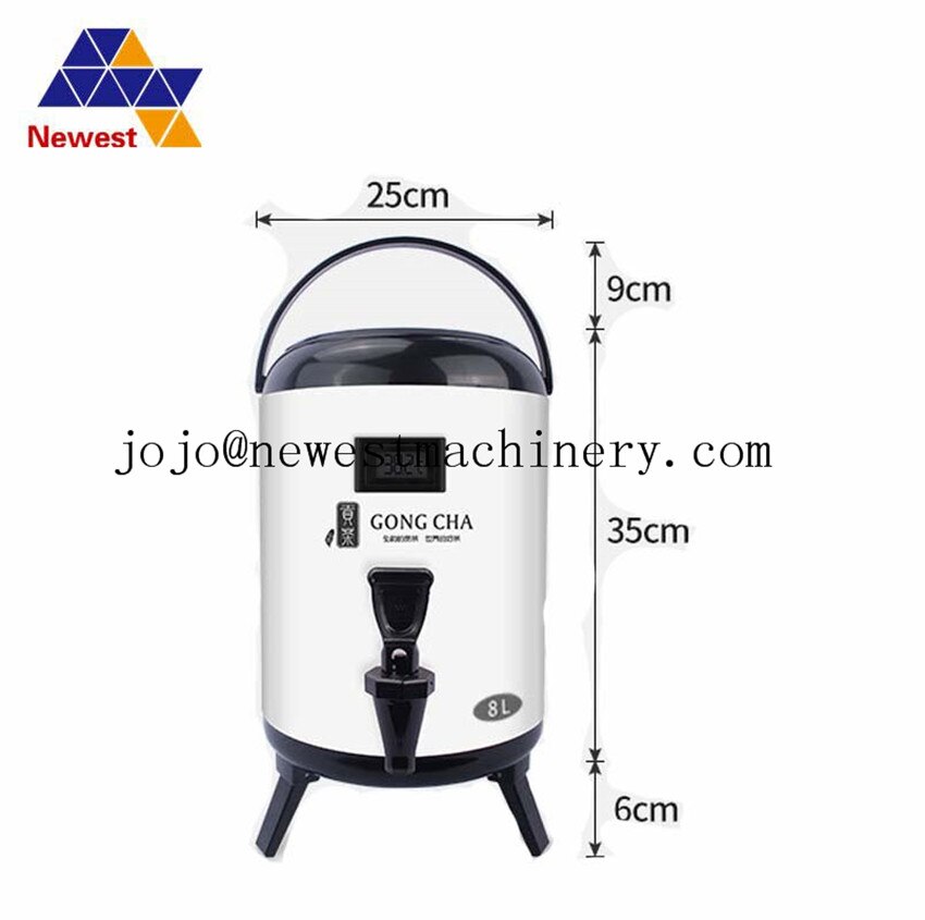 15L Bubble tea Heat preservation Bucket Milk tea/Coffee/Insulation Barrel Stainless steel Milk tea barrel