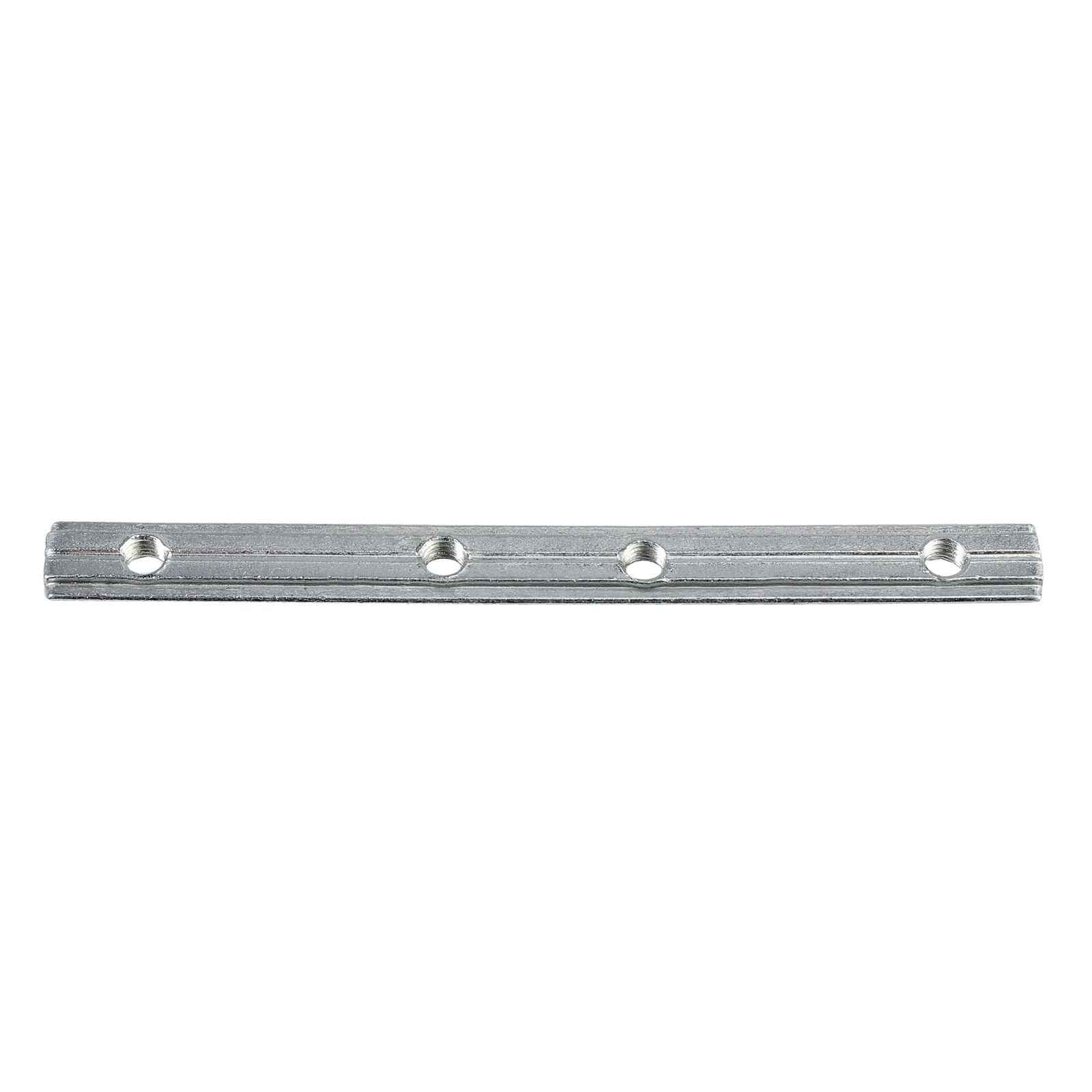 10pcs 180 Degree Aluminium Extrusion Profile Straight Joint Inside Connector Aluminium Profile Fittings Strip With M5